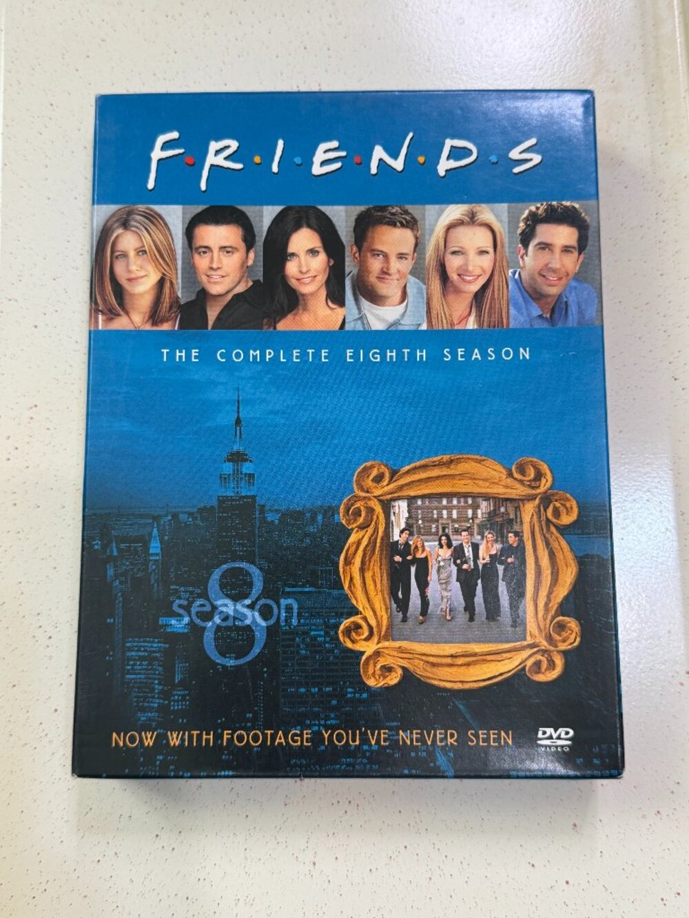 Friends The Complete Eighth Season 8 DVD 4-Disc Set Warner Bros 2004